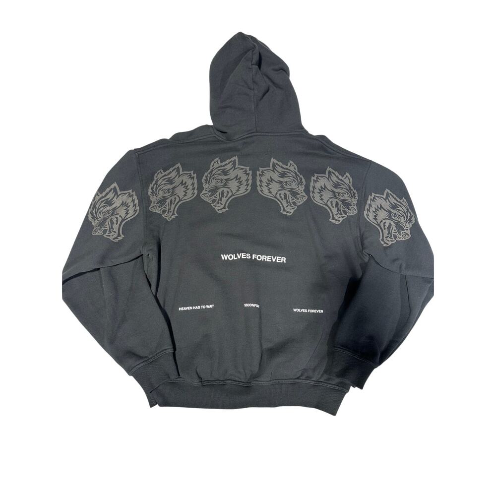Darc Sport Black Crest Graphic Pullover Hoodie Limited Edition NWT